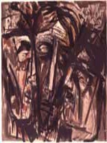 Item #50-0433 Prophets. (Three Heads). Abraham Rattner