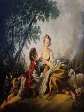 Item #50-0508 La musette. François Boucher, after