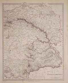 Item #50-0550 Germany Deutschland and Austrian Dominions Map. J. Walker, C