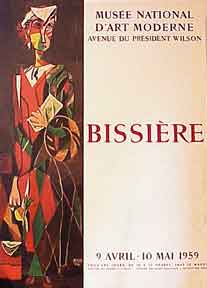 Item #50-0666 Musée d'Art Moderne [poster]. Bissiere.