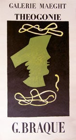 Item #50-0670 Théogonie [poster]. Georges Braque