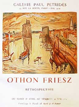Item #50-0702 Galerie Paul Pétridès [poster]. Othon Friesz