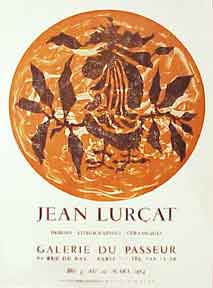 Item #50-0715 Galerie du Passeur [poster]. Jean Lurçat