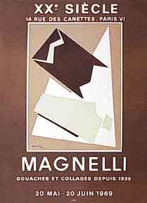 Item #50-0716 Magnelli [poster]. Magnelli