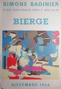 Item #50-0791 Bierge Exposition. Roland Bierge