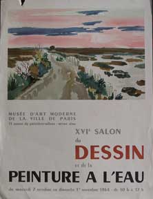 Item #50-0800 IVEe Salon du Dessin et de la Peinture a L'eau. Yves Brayer