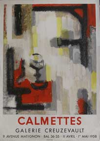 Item #50-0810 Calmettes Exposition. Jean-Marie Calmettes
