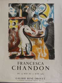 Item #50-0820 Francesca Chandon Exposition. Francesca Chandon