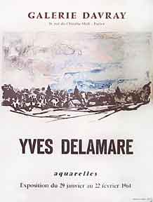 Item #50-0841 Galerie Davray [poster]. Yves Delamare