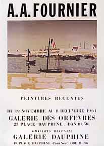 Item #50-0867 Galerie des Orfèvres [poster]. A. Fournier