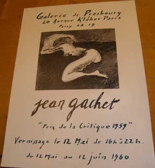 Item #50-0870 Galerie de Presbourg [poster]. Gachet