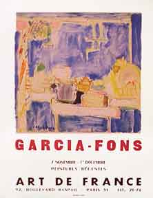 Item #50-0875 Art de France [poster]. Garcia-Fons