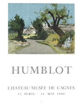 Item #50-0891 Chateau-Musée (Cagnes) [poster]. Humblot