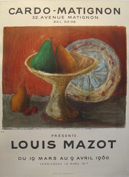 Item #50-0948 Cardo-Matignon [poster]. Louis Mazot