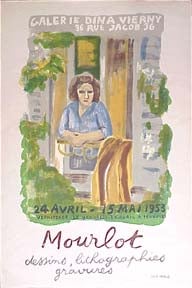 Item #50-0954 Galerie des Jeunes [poster]. Minette