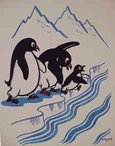Item #50-1114 Penguins. P. Nesbitt