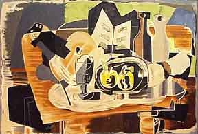 Item #50-1129 Still Life: The Table. Georges Braque.