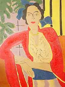 Item #50-1150 Seated Woman. Henri Matisse