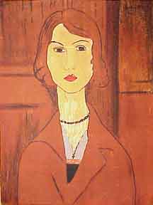 Item #50-1153 [Portrait of woman]. Amedeo Modigliani