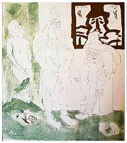 Item #50-1382 The Giants in Matisse’s Studio. José Luis Cuevas