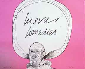 Item #50-1383 Title page to "Cuevas Comedies" José Luis Cuevas