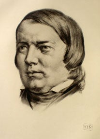 Item #50-1463 Portrait of Richard Schumann. K. I. Böhringer