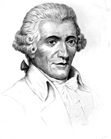 Item #50-1466 Portrait of Joseph Haydn. [Small]. Pech