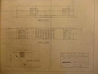 Item #50-1512 Building Plans and Elevation for Dant and Russell Sales Co. (Wholesale Lumber), at...