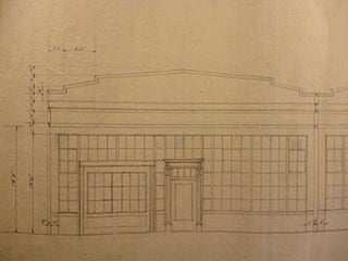 Item #50-1534 Building Plans and Elevation for Fredrick C. Busche on Dore St., San Francisco....