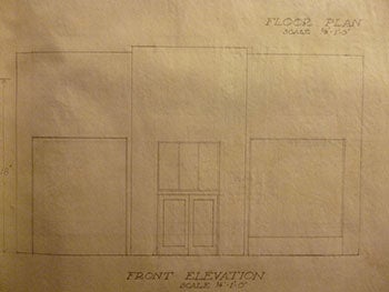 Hjul, James H. - Building Plans and Elevations for Thomas A. Short Co. At 245 Fremont St. , San Francisco