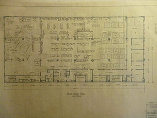Item #50-1560 Building Plans and Floor Layouts for the San Francisco News Building 1812-1840...
