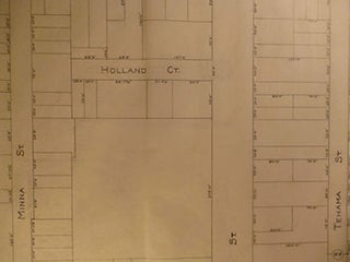 Item #50-1660 Map from Mission St. to Brannan St., between 4th St. and 5th St., San Francisco....