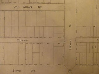 Item #50-1661 Map from Mission St. to Brannan St., between 5th St. and 6th St., San Francisco....