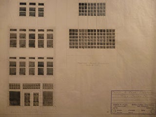 Item #50-1671 Building Plans and Elevations for Addition to Building for Milo Coffee Co. at 759...