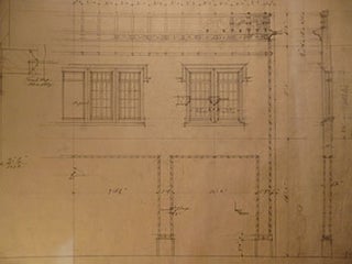 Item #50-1703 Building Plans and Elevations for a Warehouse for Tom Lavell, "O'Farrell St....