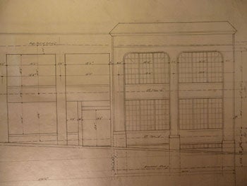 Hjul, James H. - Building Plans and Elevations for a Building for James H. Hjul on 1st St. Between Lansing St. And Guy Place, San Francisco