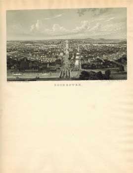 Item #51-0008 Rochester, [N.Y., Birds's eye view, ca.1853]. Charles Magnus, G. G. Lange