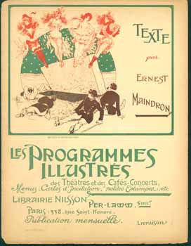 Item #51-0037 Cover for Les Programmes Illustrés. par Ernest Maindron. Livraison 7. Guillaume