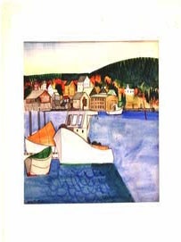 Item #51-0048 Boothbay Autumn. Jason Schoener