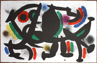 Item #51-0127 Plate VIII from Joan Miró Lithographe I. Joan Mir&oacute