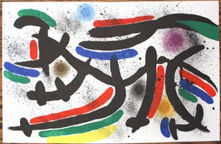 Item #51-0128 Plate IX from Joan Miró Lithographe I. Joan Mir&oacute