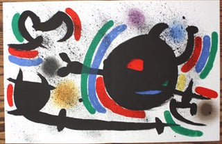 Item #51-0131 Plate X from Joan Miró Lithographe I. Joan Mir&oacute