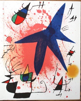 Item #51-0133 Plate 1 from Joan Miró Lithographe I. Joan Mir&oacute