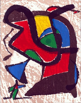 Item #51-0148 Woodcut for Miró Engraver, I. Joan Miró.