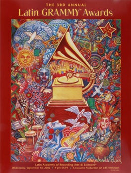Item #51-0181 The 3rd Annual Latin Grammy Awards. Michael Rios