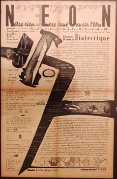 Item #51-0189 NEON. N'être rien - Etre tout - Ouvrir l'être .Numero 2, Paris Fevrier 1948....