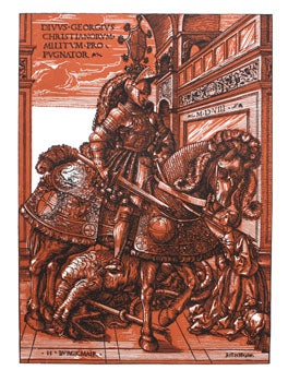 Item #51-0212 Der Heilige Georg zu Pferde I. Hans Burgkmair, Joseph de Negker