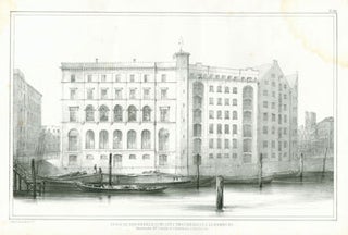 Item #51-0220 Gebäude der Herren Schulte und Schemmann in Hamburg. Allgem. Bauzeitung