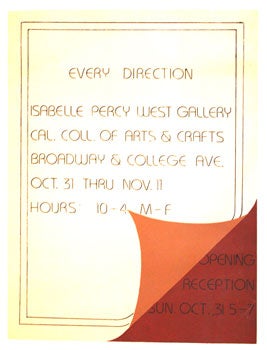 Item #51-0242 Every Direction. Isabelle Percy West Gallery. CCAC. CCAC Artist