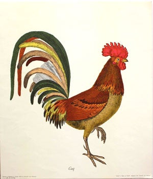 Item #51-0296 Coq. (Rooster). Martinet, After